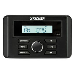 KICKER Marine Audio Media-Center im Gauge-Stil