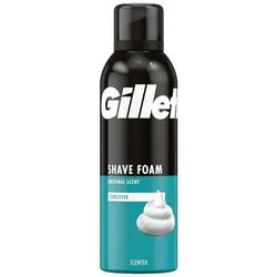 Gillette Rasierschaum Sensitive Basis, 200 ml weiß