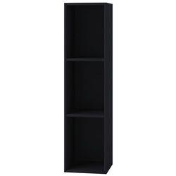 VCM Regal »Offas 3«, BxHxL: 29 x 107 x 34 cm, Holzwerkstoff - schwarz