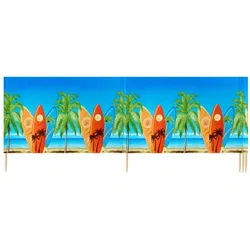 Ladeheid Windschutz Strand Sichtschutz 5m LAEX001 bunt