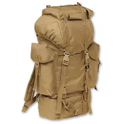 Brandit Nylon Rucksack, braun-beige für Männer
