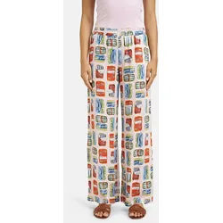 Milano Italy Schlupfhose mit Elastikbund orange 36
