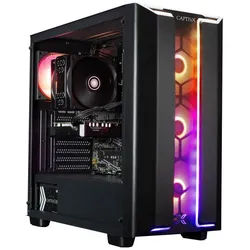 CAPTIVA Highend Gaming R90-954 PC (AMD Ryzen 5 7500F, GeForce® RTXTM 5080, 32 GB RAM, 1000 GB SSD, Luftkühlung, WLAN, ohne Betriebssystem) schwarz