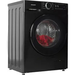 HANSEATIC Waschmaschine "HWMA714ABI", Energieeffizienz: A (A-G), schwarz, B:60cm H:85cm T:48cm, Waschmaschinen, inkl. 3 Jahre Herstellergarantie, Topseller