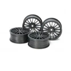 1:10 Felgen (4) 18-Speichen hart 24mm