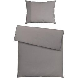 Esposa Bettwäsche , Anthrazit , Textil , Uni , 140x200 cm , Textiles Vertrauen - Oeko-Tex® , pflegeleicht, atmungsaktiv, dicht gewebtes Garn , Heimtextilien, Bettwäsche & Leintücher, Bettwäsche
