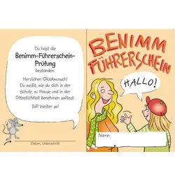 Benimm-Führerschein - Klassensatz Führerscheine