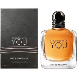 Emporio Armani Eau de Toilette Stronger with You Männer EDT Spray, EMPORIO ARMANI, Herrenparfüm, Parfüm, Glasflakon, Herrenduft