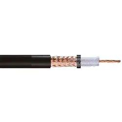 Koaxialkabel RG58 C/U, 50 Ohm, schwarz - 500m Trommel