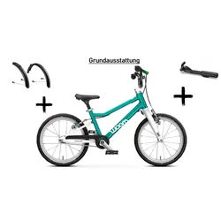 Woom Fahrrad Woom GO 3 metallic turquoise Grundausstattung
