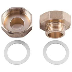 Bosch Installationszubehör Reduzierstück Set G 1 1/2" x G 1" 2 St. für Condens 7000 F-50 8718594445