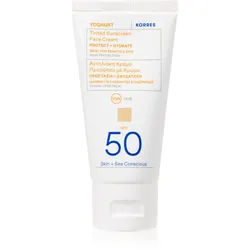 Korres Yoghurt Tinted Sunscreen tönende Sonnencrem SPF 50 50 ml
