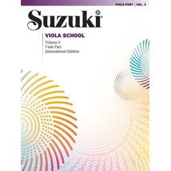 Suzuki Viola School.Vol.3 - Shinichi Suzuki, Geheftet