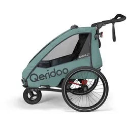 Qeridoo QUPA Plus 2025 Zweisitzer Fahrradanhänger
