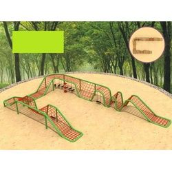 JVmoebel Spielhaus Sportkomplex Klettern Seilplattform Outdoor Unterhaltung für Kinder, Made in Europa grün