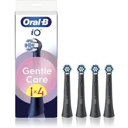 Oral-B iO Gentle Care Ersatz-Kopf für empfindliches Zahnfleisch Black 4 St.