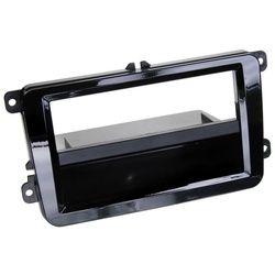 2-DIN Radiohalterung mit Ablagefach VW Skoda Seat
