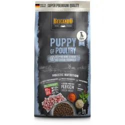 Belcando Puppy GF Poultry - getreidefreies Trockenfutter für optimales Wachstum, Trockenfutter für: Hunde