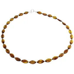 OSTSEE-SCHMUCK Gliederkette Ostsee-Schmuck Kette Tasja Kette Tasja (1-tlg) braun 50 cm
