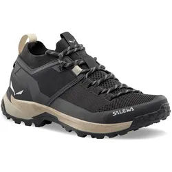 Salewa Wanderschuhe Puez Knit Powertex (Trekking, wasserdicht, atmungsaktiv) schwarz Damen