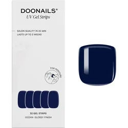 DOONAILS Gel Strips Pediküre - schwarz