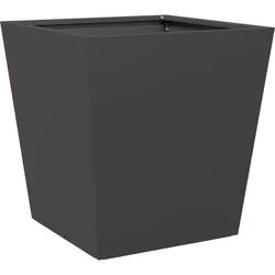 vidaXL Pflanzkübel Schwarz 40x40x40 cm Stahl
