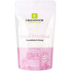Greendoor Milchbad Rosenblüte Honig 200 g