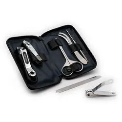 Seki EDGE Maniküre-Pediküre-Set G-3022, Made in Japan, 81mm, handgeschärftes Qualitätsprodukt aus Japan silberfarben