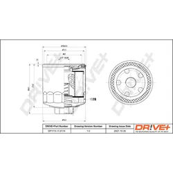 Drive+ Ölfilter für VW Polo II Golf III Vento Seat Ibiza Skoda Felicia I Inca DP1110.11.0174