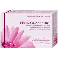 FENIZOLAN Kombi 600 mg Vaginalovulum+2% Creme 1 Packung Kombipackung