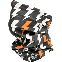 John Doe Red Flash Multifunktionstuch, schwarz-orange für Männer