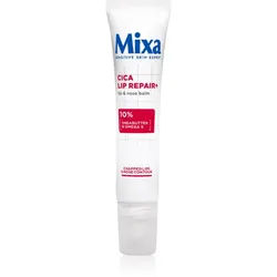 Mixa Cica Lip Repair+ intensives Feuchtigkeit spendendes Lippenbalsam 10 ml