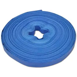 vidaXL Flachschlauch, Flachschlauch 100 m 1" PVC
