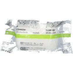 WS-elast. Binde 4 m x 6 cm Binden 1 St weiss 1 St Binden