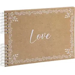 Exacompta Kraft Spiralfotoalbum Hardback Papier 22,8 x 33 x 3 cm Braun