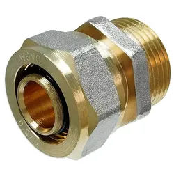 Schraubfitting-Übergang mit Außengewinde - 20 x 2,0 mm - 1/2'' für Alu-Mehrschicht-Verbundrohr