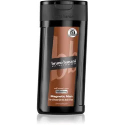 Bruno Banani Magnetic Man parfümiertes Duschgel 3in1 für Herren 250 ml