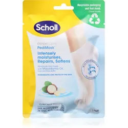 Scholl PedimaskTM Macadamia Oil tiefenwirksame nährende Maske für Füssen 1 St.
