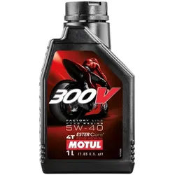 MOTUL 4T Motorenöl 300V FACTORY LINE ROAD, 5W-40, 1L, Größe 0-5l