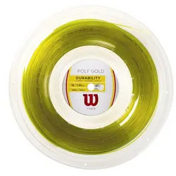 Tennissaite - Wilson - POLY GOLD - gold - 200 m