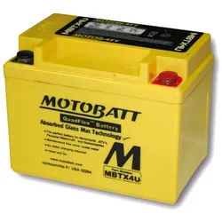 MOTOBATT Akku MBTX4U