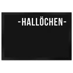 Fußmatte Hallöchen Dialektgrüße Fußmatte XL Fußabtreter Türmatte, speecheese 40 cm x 60 cm