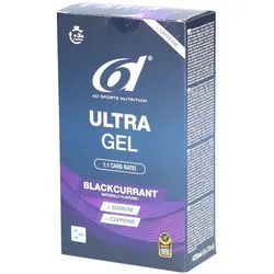 6D Sports Nutrition Ultra Gel Schwarze Johannisbeere