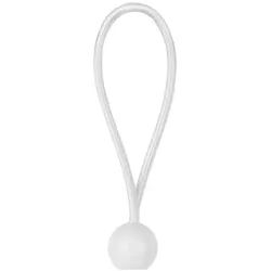Spanngummi mit Kugel 0,5x20cm weiss Bradas 5334