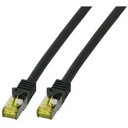 EFB Elektronik MK7001.7,5B Netzwerkkabel Schwarz 7,5 m Cat6a S/FTP (S-STP)