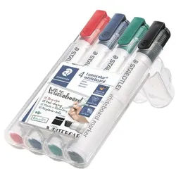 Staedtler 4er-Pack Whiteboard-Marker »Lumocolor 351 B«