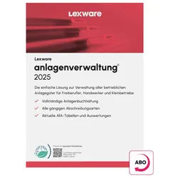 Lexware Anlagenverwaltung 2025 ABO