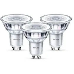 3-pack Leuchtmittel LED 4,6W GU10 - Philips