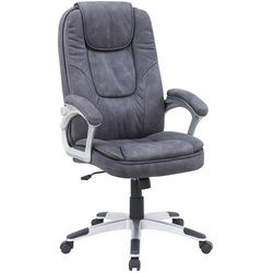 Xora Chefsessel , Grau , Metall, Kunststoff, Textil , Drehkreuz , 62x115-125x71 cm , Büromöbel, Bürostühle, Chefsessel