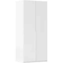 LeGer Home by Lena Gercke Kleiderschrank Schrank Garderobe Ankleide Schlafzimmer Flur SERINA Eyecatcher (3 verschiedene Ausstattungen BASIC/CLASSIC/PREMIUM (inkl. SOFT-CLOSE) in 6 Breiten (101 - 401 cm) mit Front Glas oder Dekor MADE IN GERMANY weiß 101 cm x 223 cm x 61 cm